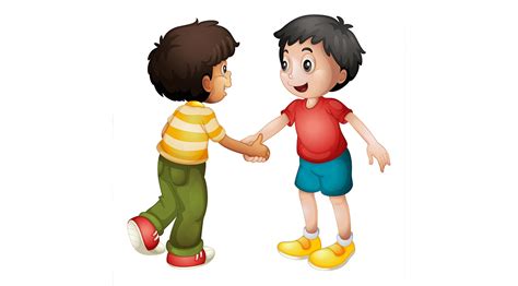 two friends clipart kids - Clipground