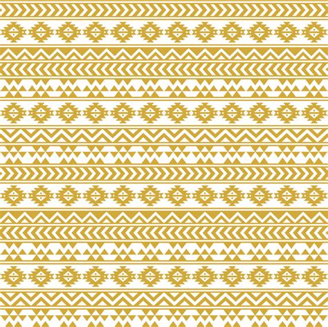 Gold and white tribal pattern craft vinyl - HTV - Adhesive Vinyl - Azt | Breeze Crafts