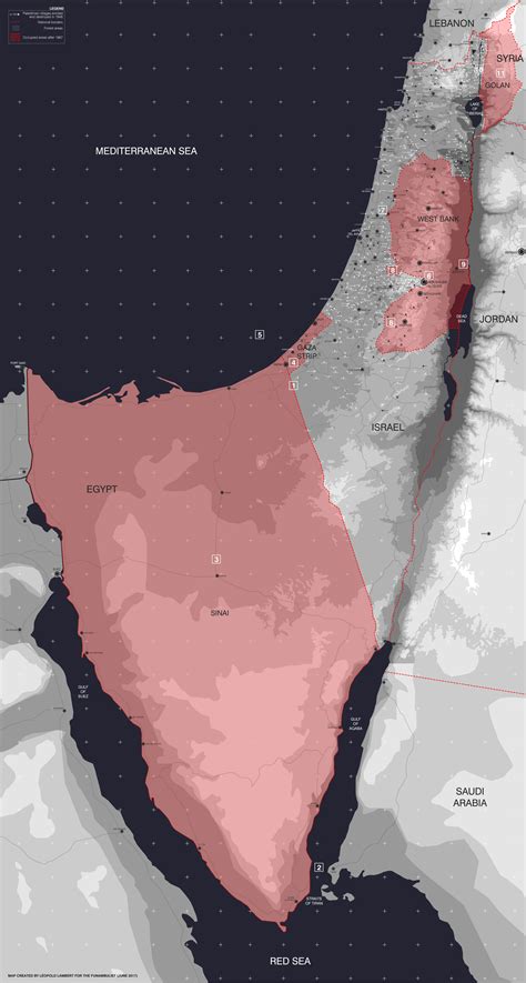 50 Years Later: A Map and Eleven Episodes of the 1967 Six Day War and ...