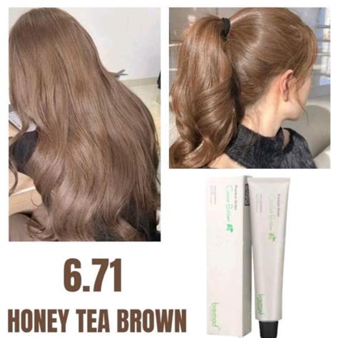 Bremod Hair Color 6.71 Honey Tea Brown hair Dye | Lazada PH