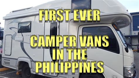 Camper Vans In The Philippines. (First Ever) - YouTube