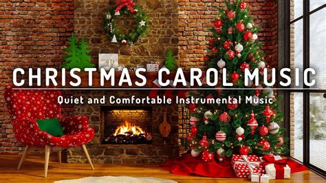 Relaxing Christmas Carol Music 🎄 Quiet and Comfortable Instrumental Music 🎄Calm Christmas Jazz ...