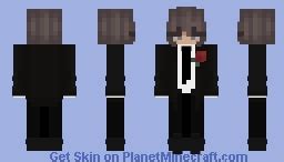 Suit with rose Minecraft Skin