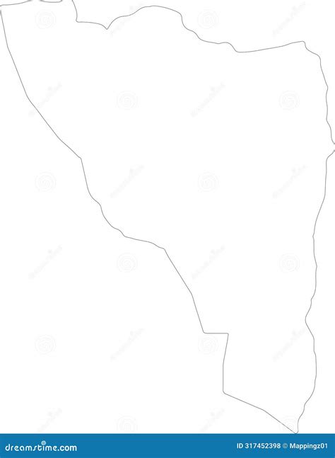 Analamanga Madagascar Outline Map Stock Illustration - Illustration of ...