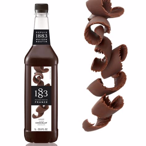 Routin 1883 Syrup - Chocolate 1L - Simply Great Coffee