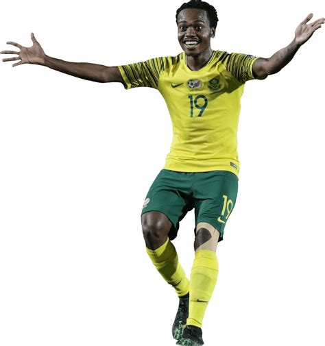 Percy Tau South Africa football render - FootyRenders