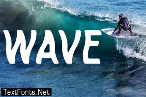 Wave Font