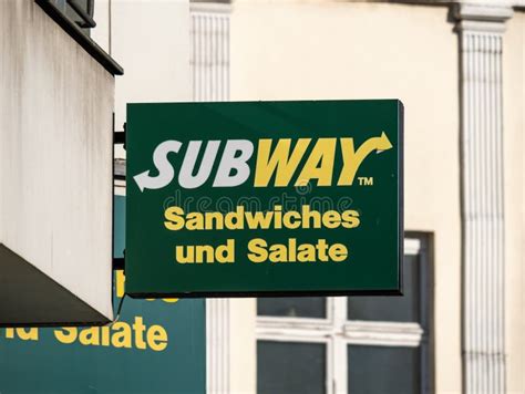 Subway Sandwiches Logo Sign Editorial Image - Image of outdoors, advertising: 272977665