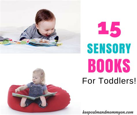 15 Sensory Books For Toddlers! - Keep Calm And Mommy On