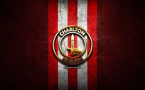 1920x1080px, 1080P free download | Charlton Athletic FC, golden logo, EFL Championship, red ...