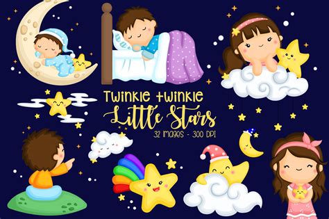 Twinkle Twinkle Little Star Clipart