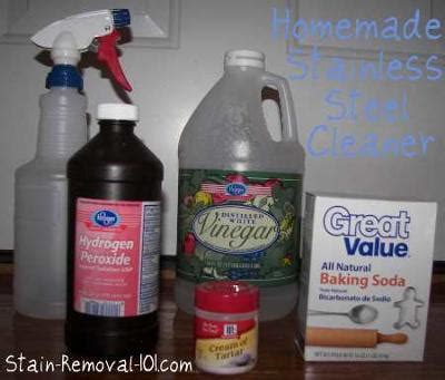 Homemade Stainless Steel Cleaner & Polish Recipes