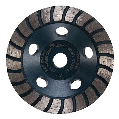 Bosch 4-inch Turbo Row Diamond Cup Wheel | The Home Depot Canada