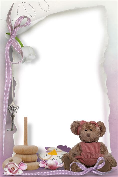 Templates, cliparts and more: Baby frames