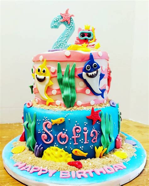 20+ Best Baby Shark Birthday Cake of 2021 - Birthday Party Ideas