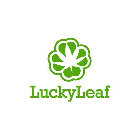 SOLD—Lucky Leaf Marijuana Clover Logo Design – Logo Cowboy