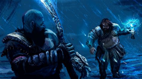 Thor God's Vs Kratos Battle Art HD God of War Ragnarok Wallpapers | HD Wallpapers | ID #113220