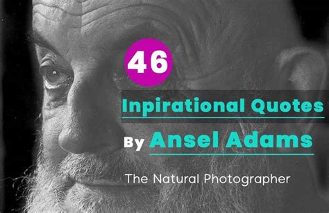 46 Best Ansel Adams Quotes About Photography And Nature | Hobby Sprout