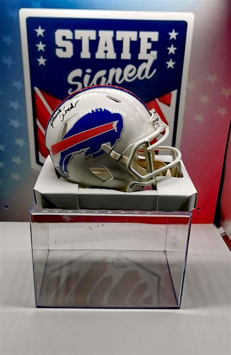 Phoebe Schecter Buffalo Bills Speed Mini Helmet | State Signed