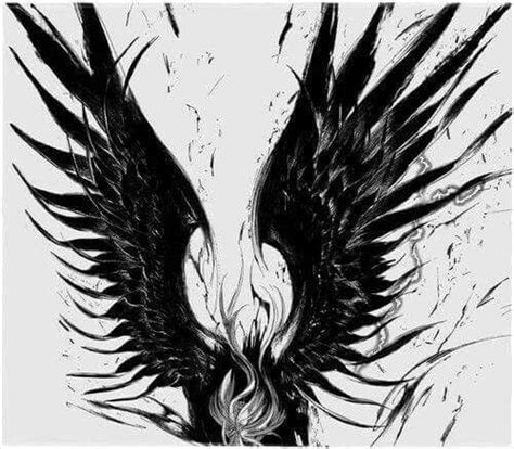 Anime Black Wings | Dark anime, Anime angel, Anime monochrome