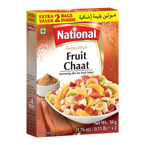 Buy National Fruit Chat Double Pack 50g Online | South Asian Central