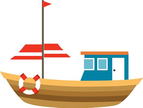 Sailing Ship Boat Illustration - Boat Illustration Png Clipart - Full Size Clipart (#4969191 ...