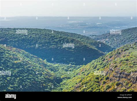 Aerial View of Galilee Mountains in Israel Stock Photo - Alamy