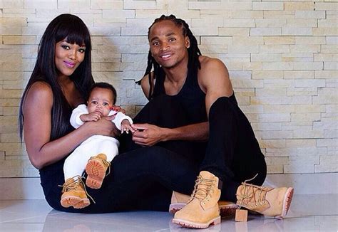 5 Cute Photos Of Siphiwe Tshabalala And His Wife - Diski 365