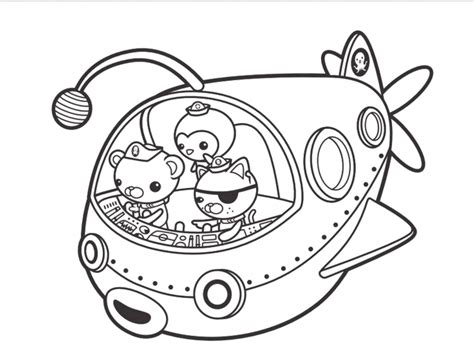 Octonauts Coloring Pages Free at GetColorings.com | Free printable ...