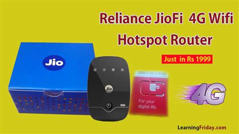 Reliance Jio 4G Wi-Fi Hotspot Device - JioFi 2 Unboxing - YouTube