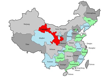 Gansu Province – Chinafolio