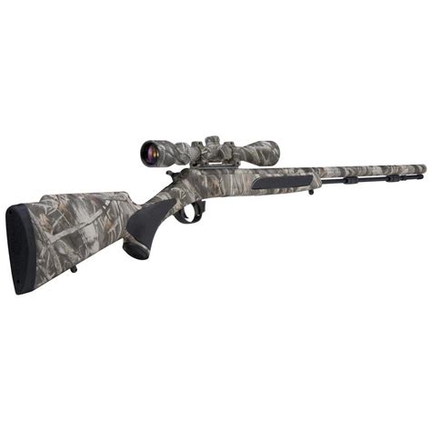 Traditions™ Vortek™ Ultralight .50 Cal. Full Reaper Buck Camo Black Powder Rifle - 233925, Black ...