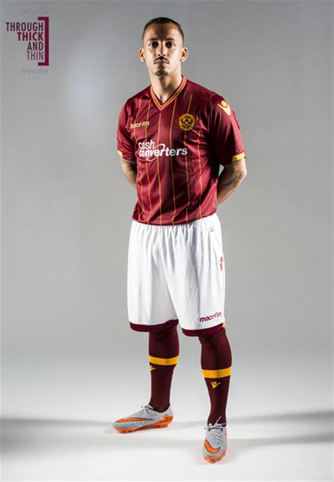 New Motherwell Kit 2015-16 Macron Motherwell FC Home Away Strips 15-16 | Football Kit News