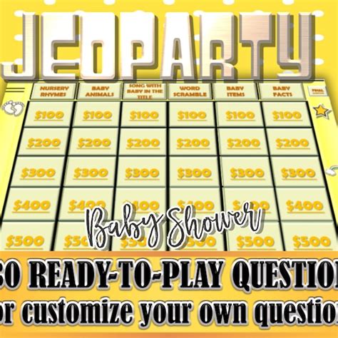 Customizable Trivia Games - Etsy