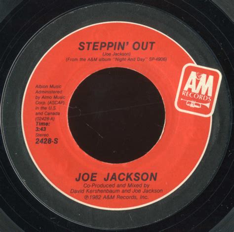 Joe Jackson – Steppin' Out (1982, Pitman Pressing, Vinyl) - Discogs