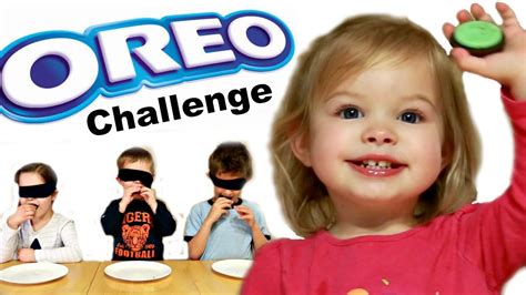 🍪OREO CHALLENGE! - YouTube