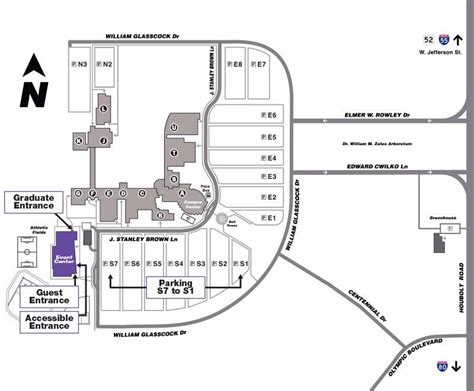 Jjc Main Campus Map_ – Map Of Us Topographic