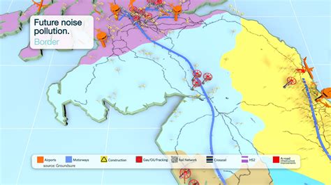 Nice and quiet... national noise map released | ITV News Border