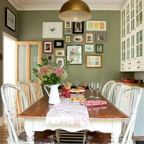 10 fabulous dining room paint ideas to create an atmospheric dining room | Grün esszimmer ...