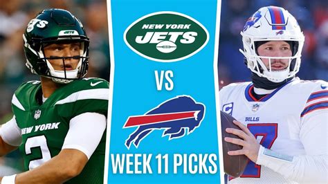 Jets vs Bills Best Bets | Week 11 NFL Picks and Predictions - YouTube