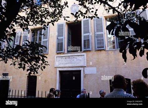 Birthplace of Napoleon, national museum of Bonaparte residence, Ajaccio, Corsica, France in 1998 ...