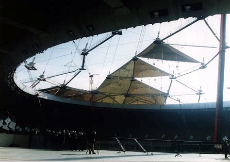 Pin by Kev on 1 Roof Olympic Stadium Montreal | Olympic stadium montreal, Hockey rink, Olympics