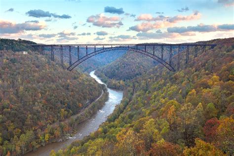 New River Gorge Bridge (USA) - najdłuższy most łukowy w Stanach ...