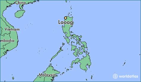 Where is Laoag, The Philippines? / Laoag, Ilocos Map - WorldAtlas.com