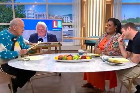 ITV This Morning fans baffled as Gyles Brandreth wears woolly jumper in heatwave - but he has a ...