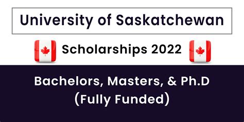 University Of Saskatchewan Scholarships In Canada 2023 (Fully Funded)