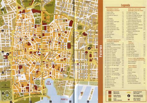 Mapas de Palermo - Itália | MapasBlog