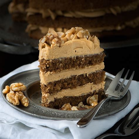 Coffee and Walnut Cake | Charlotte's Lively Kitchen