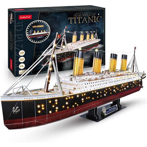 Cubicfun D Puzzles For Adults Titanic Toys Model Ship Cruise Ships | My ...