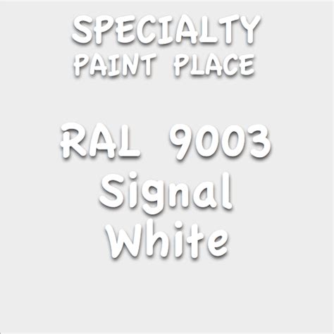 RAL 9003 Signal White Quart Can